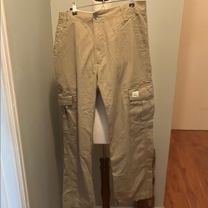 Vintage Y2K Pl Levi's Tan Cargo Pants Loose Straight